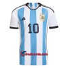 Virallinen Fanipaita Argentiina Messi 10 Kotipelipaita MM-Kisat 2022 - Miesten